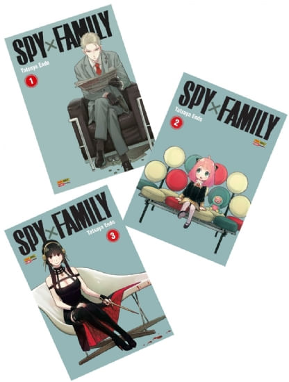 Pack Spy X Family - Vols.1 ao 3