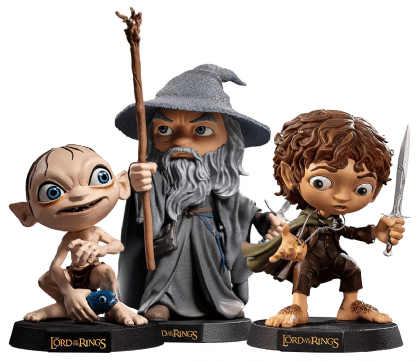 Pack-Mini-Co-Senhor-dos-Aneis---Frodo-Gollum-e-Gandalf