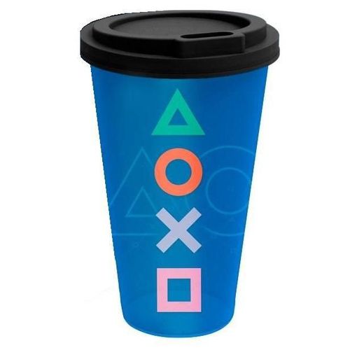 Copo-Fun-550ml-Gamer-Playstation-Geek-Azul