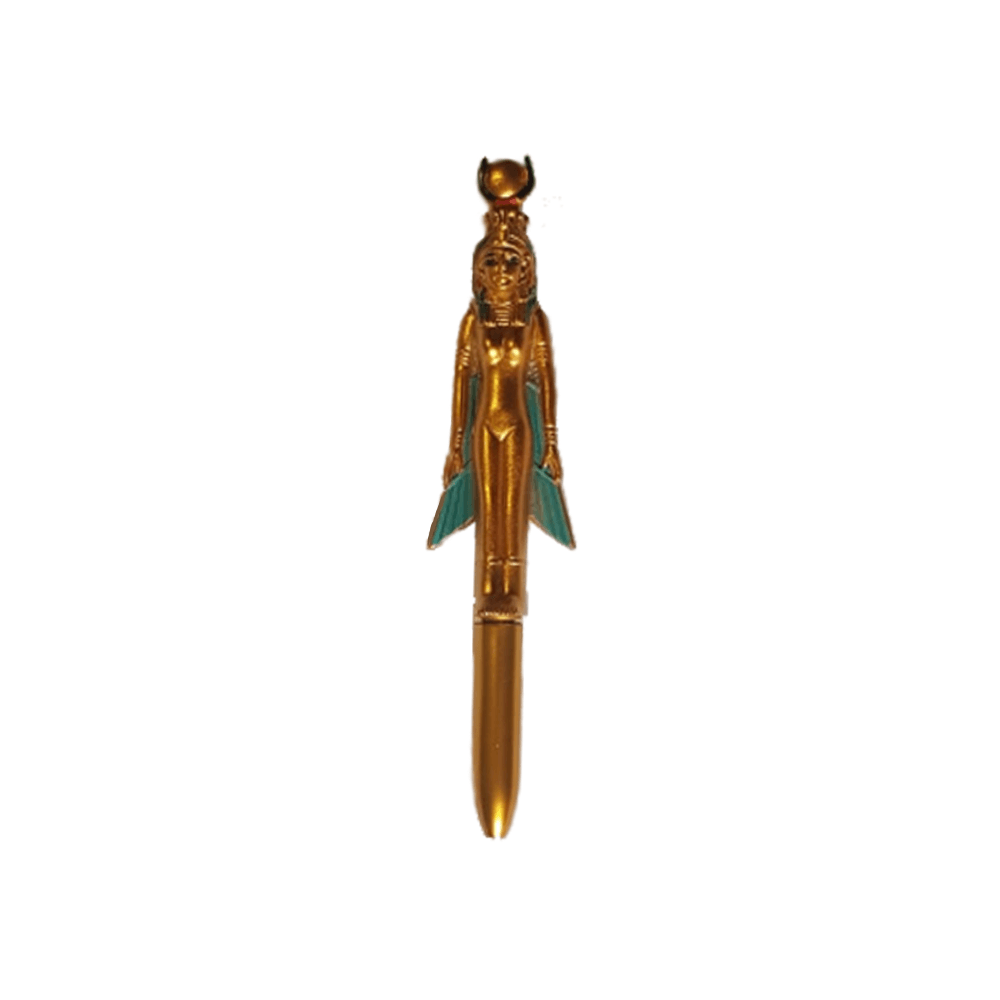 Caneta egípcia - Deusa Ísis - Importada