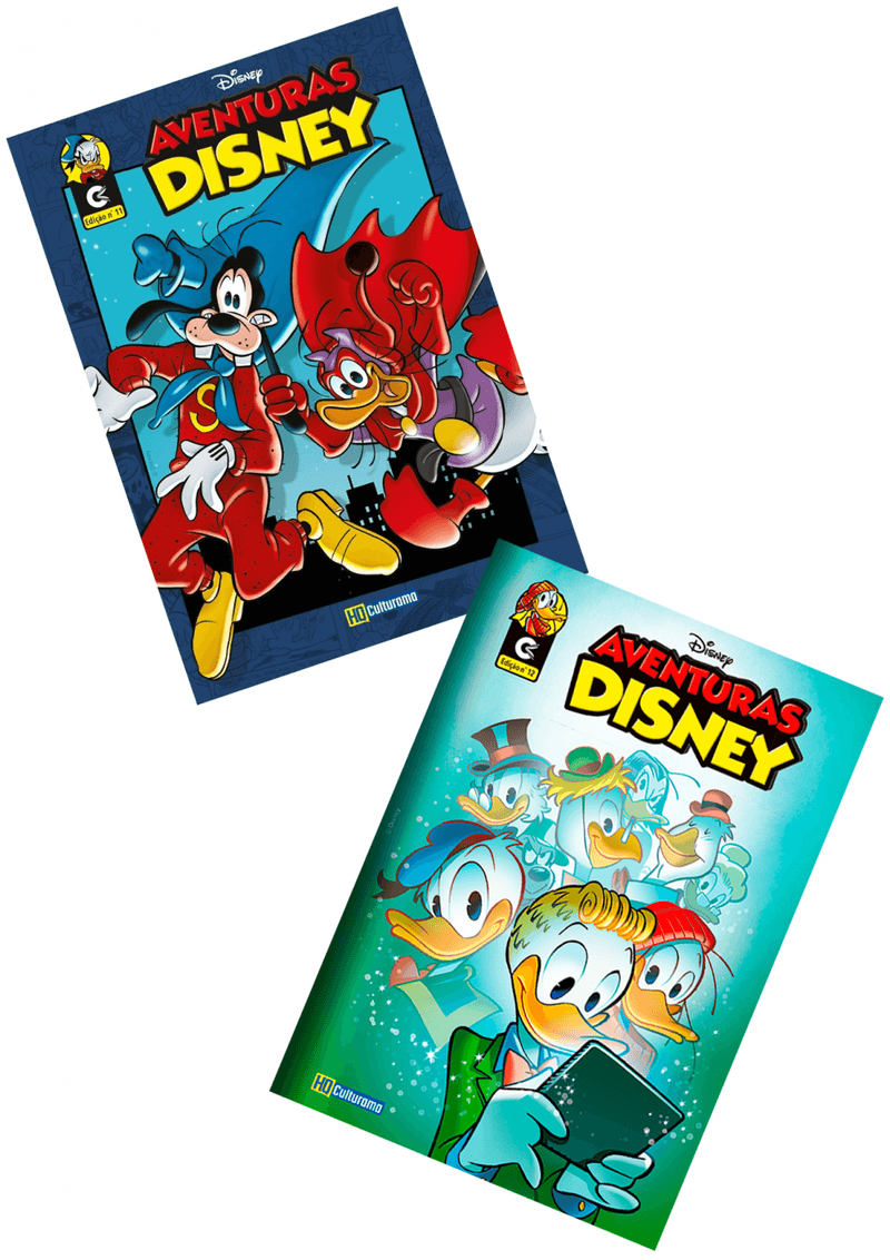 Pack-Quadrinhos-Aventuras-Disney---Edicoes-11-e-12