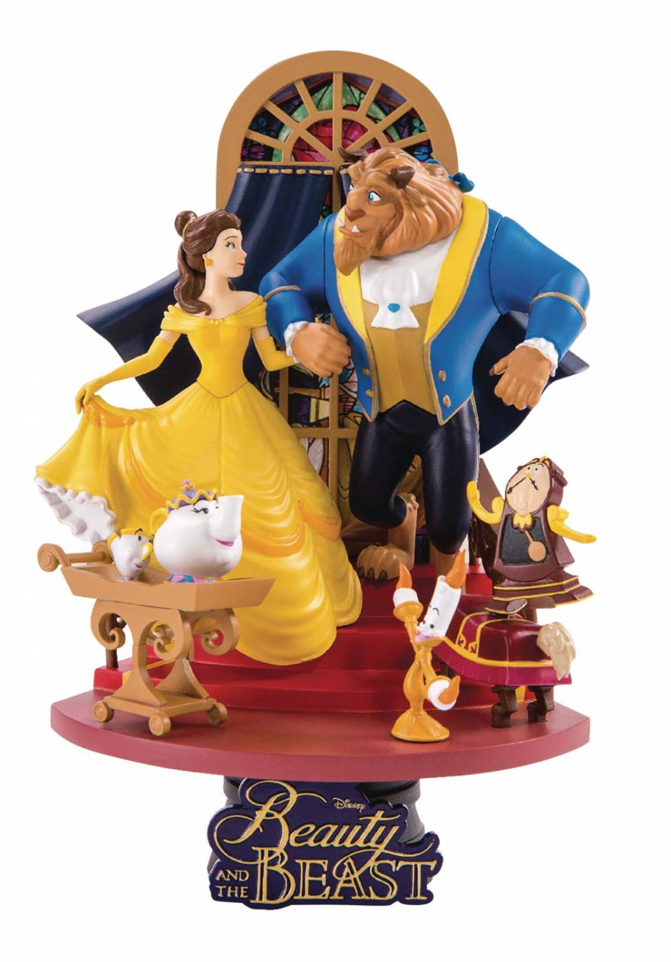 A Bela e a Fera - Beauty And The Beast Diorama Stage 011 D-Stage