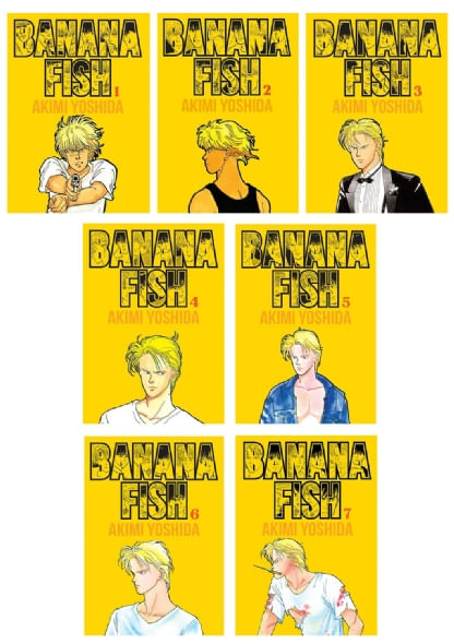Pack Banana Fish - Vols.1 ao 7