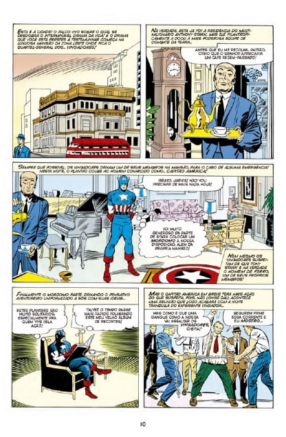 Coleção Clássica Marvel Vol.07 - Capitão América Vol.01