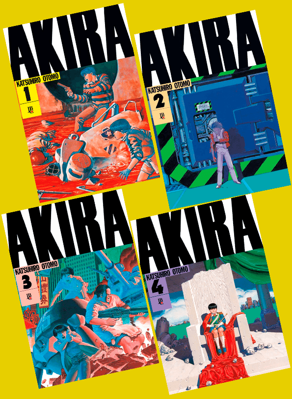 Pack Akira - Vols.1 ao 4