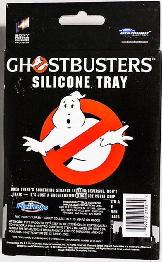 Ghostbusters (Os Caça Fantasmas) - Silicone Tray (Forma de Silicone)