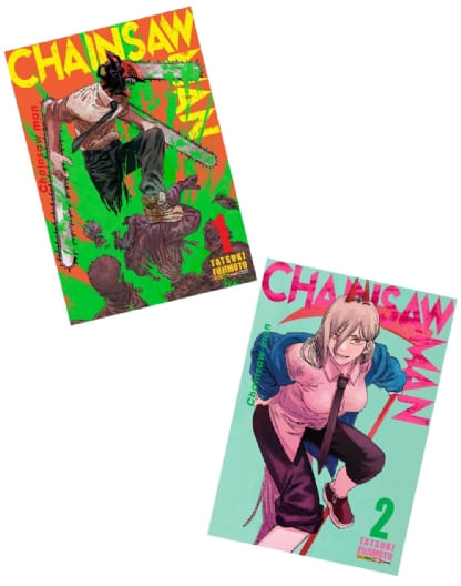 Pack Chainsaw Man - Vols. 1 e 2