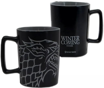 Caneca Game of Thrones - Stark - Winter is Coming