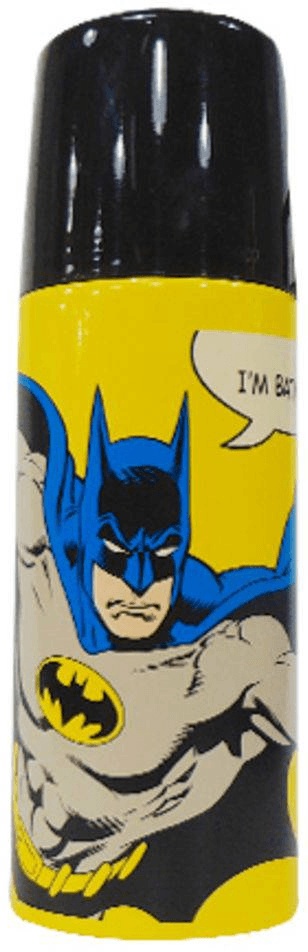 Garrafa Térmica Amarela 350 ml com Caneca - Im Batman