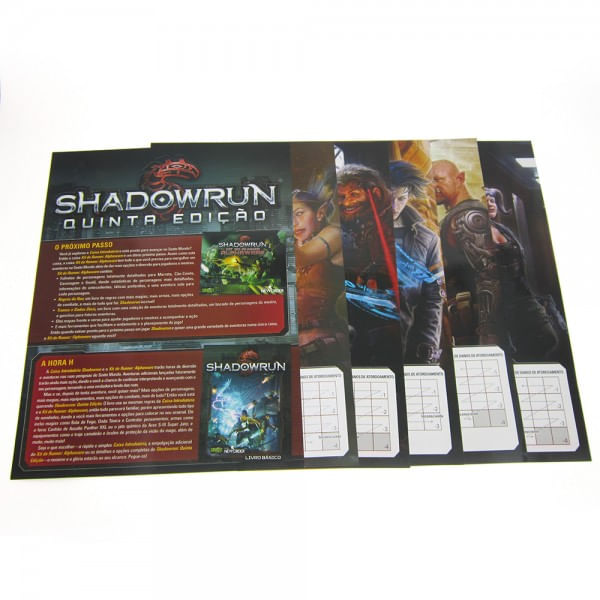 Conheça o mundo de Shadowrun e o que vem na caixa introdutória