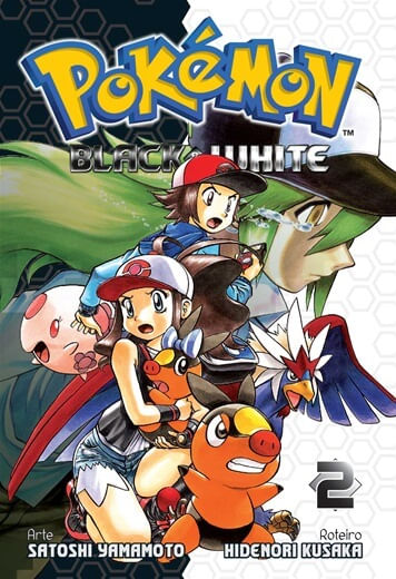 Pokémon Black E White N°: 01, 04, 05, 06, 07, 08, 09 Mangá Pt Br Panini