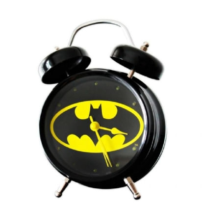 Relógio Despertador Metal Dc Batman