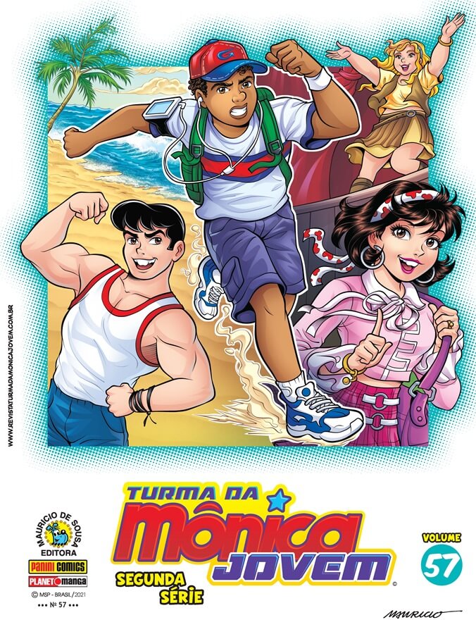 Turma Da Mônica Jovem Segunda Série Vol57 0803