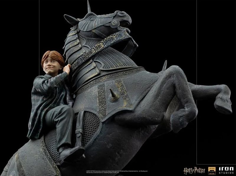 Funko Rony Weasley no Cavalo de Xadrez Bruxo - Harry Potter