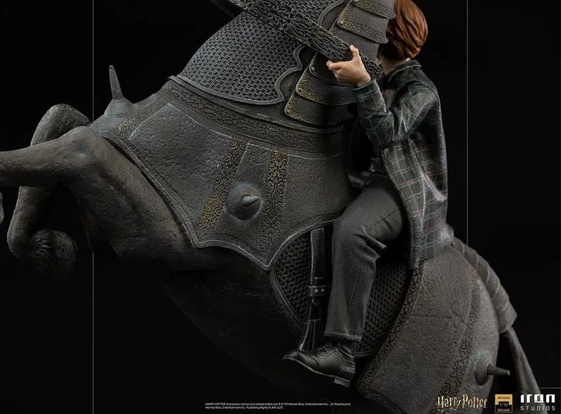 Funko Rony Weasley no Cavalo de Xadrez Bruxo - Harry Potter