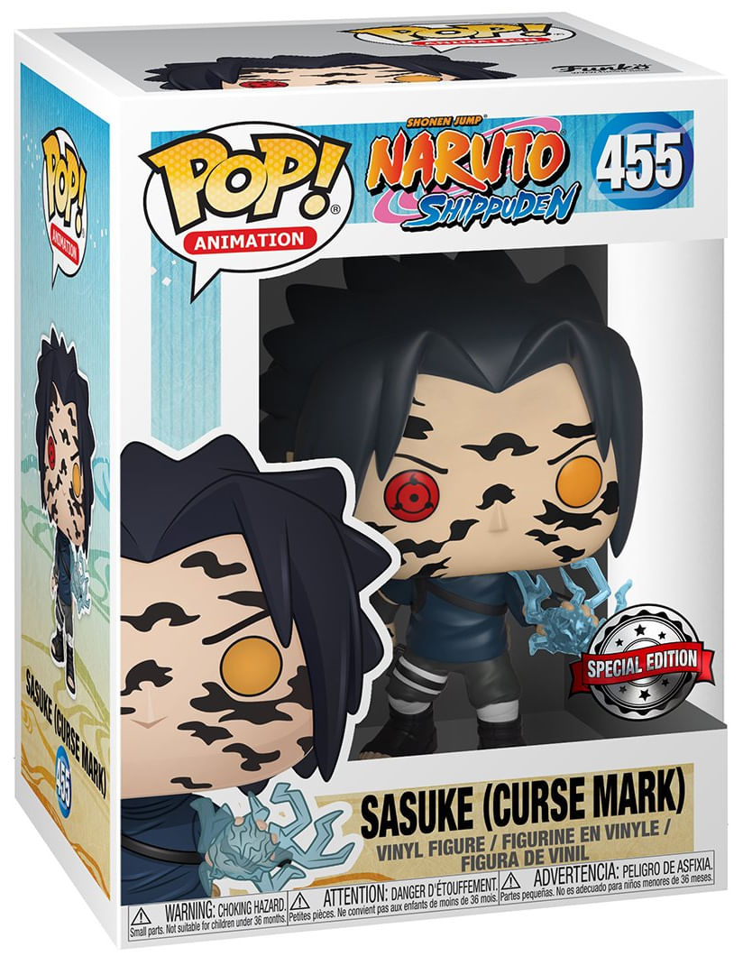 Funko Pop - Naruto Shippuden - Sasuke (Curse Mark) - 455 (Special Edition)