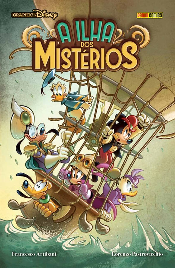 A Ilha dos Mistérios - Graphic Disney