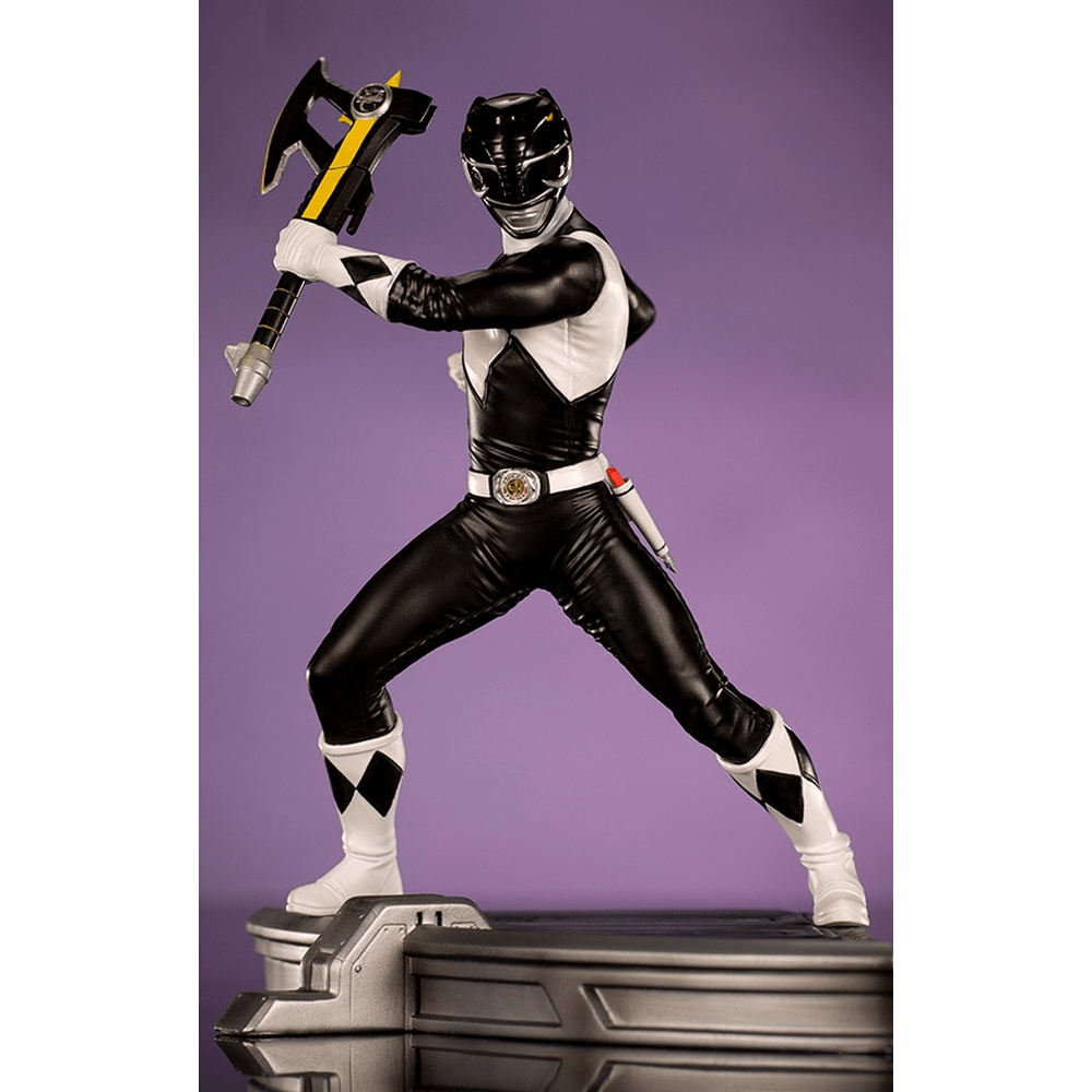 Estátua Black Ranger - Mighty Morphin Power Rangers - BDS Art Scale 1/10 - Iron Studios