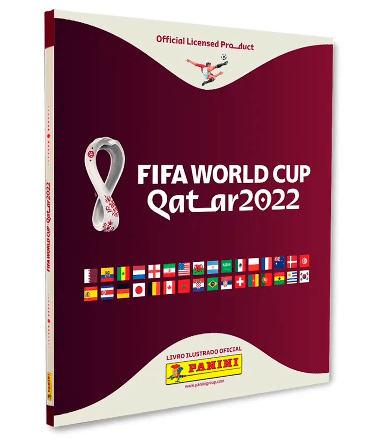 [PRÉ-VENDA] Álbum Capa Dura - Copa Do Mundo 2022 - FIFA WORLD CUP QATAR 2022