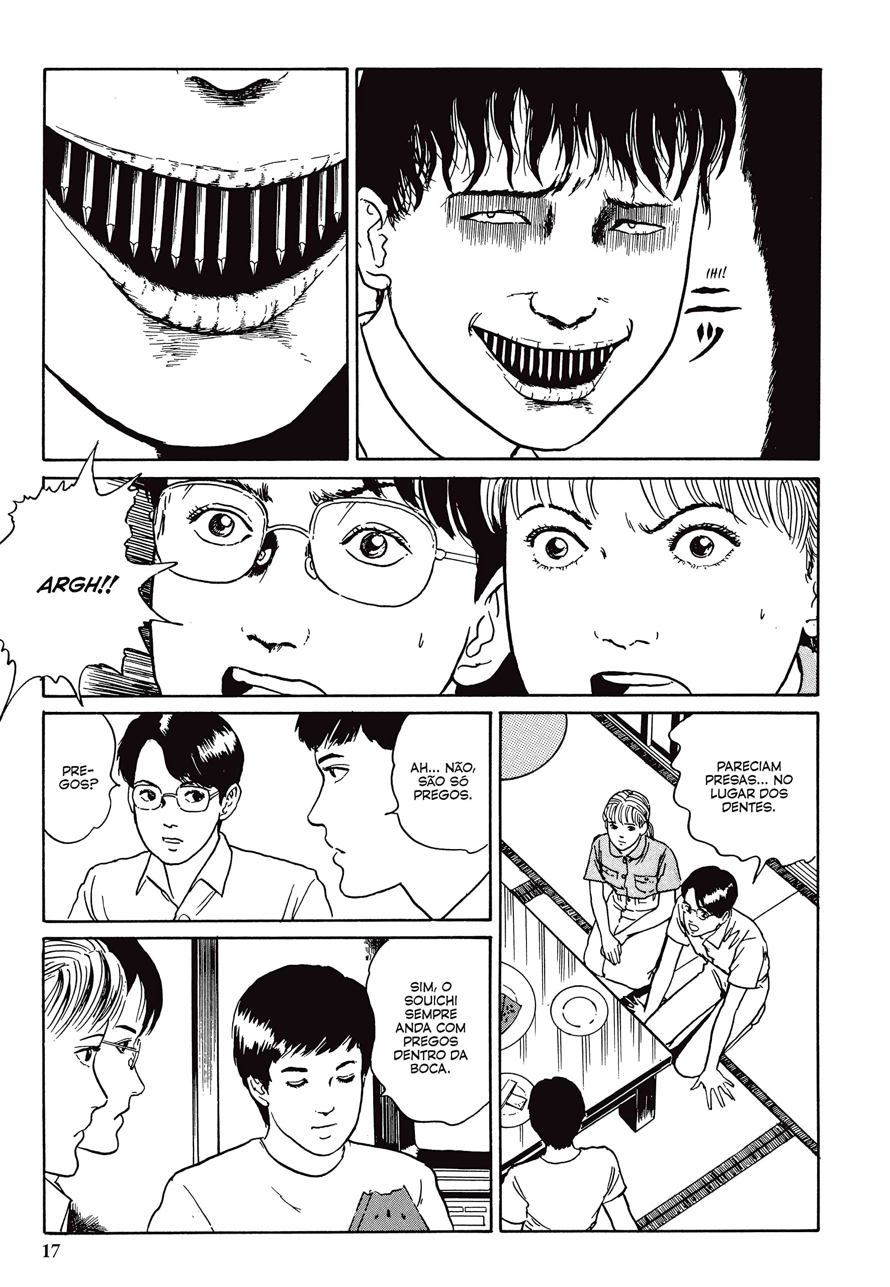 Junji Ito Collection Ep. 01  As convenientes maldições de Souichi