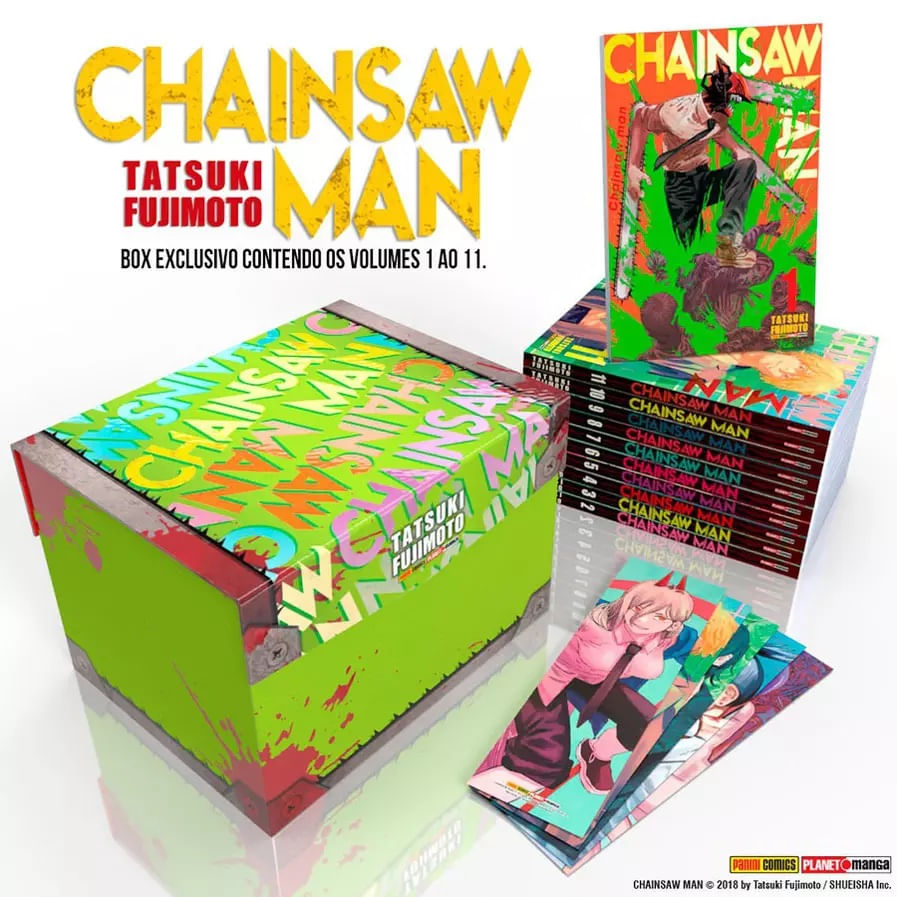 Chainsaw Man: conheça o novo sucesso do homem-serra elétrica na